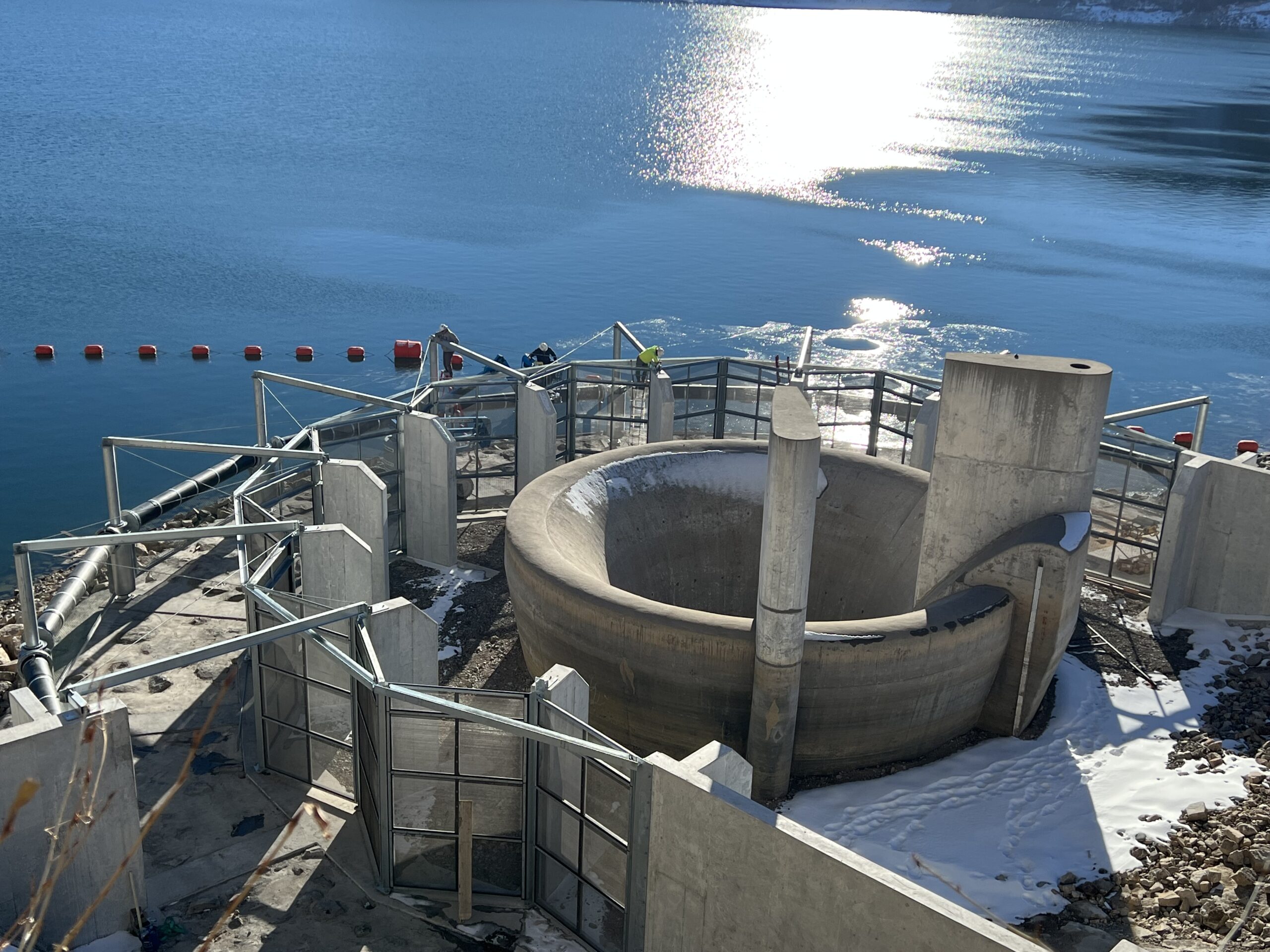 Ridgway Reservoir Spillway Fish Screen